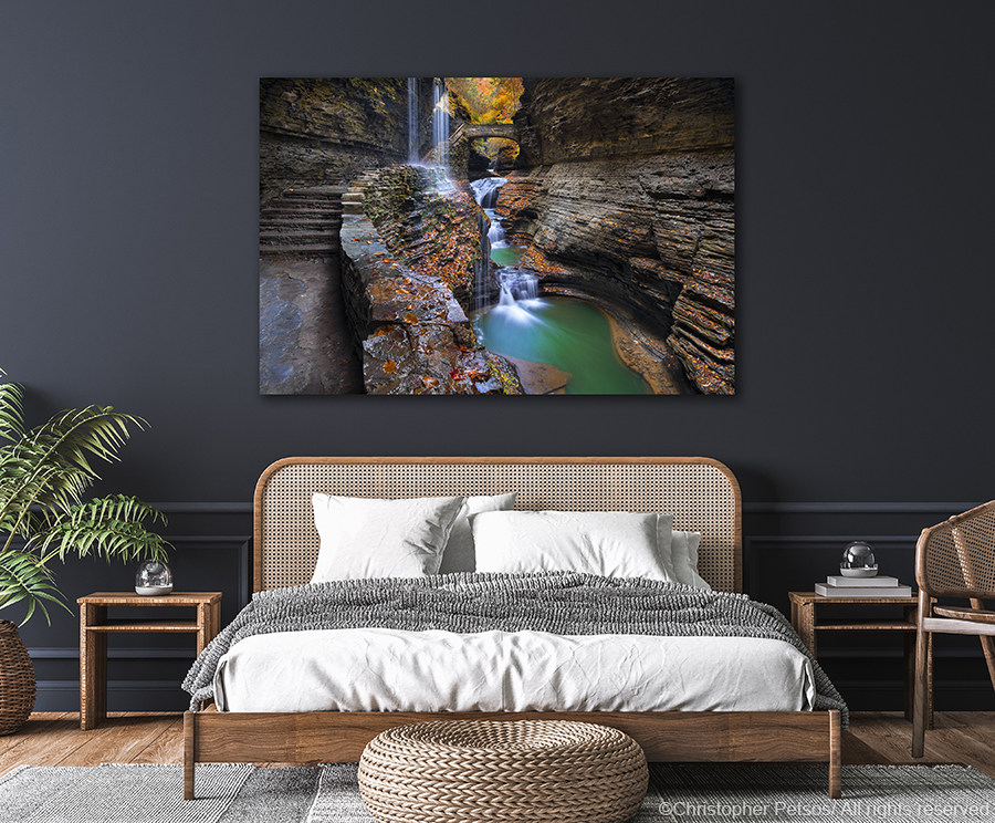 Watkins Glen State Park Rainbow Falls